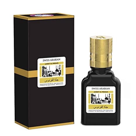 Swiss Arabian Jannat ul Firdaus Black Original Attar Low Price 9ml Pack